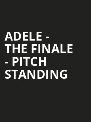 Adele - The Finale - Pitch Standing at Wembley Stadium